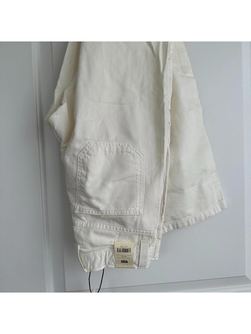 Levi's Premium Baggy Carpenter Featherweight Jeans NWT 25x31 White - Picture 2 of 6